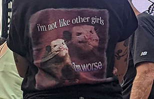 Fotos de camisetas con algunos de los mensajes m&aacute;s extra&ntilde;os que se pueden ver en internet