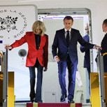 Macron siendo golpeado por su esposa: La foto del Presidente de Francia que generó un escándalo