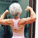 Mujer cambia su estilo de vida a los 78 años y se vuelve viral por su los resultados de su entrenamiento