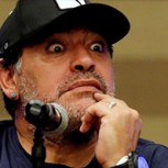 Maradona, a los gritos en el aeropuerto por problemas con su pasaporte