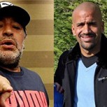Maradona y Verón protagonizan escandalosa pelea en partido por la paz