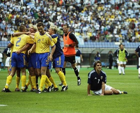 Suecia le dio a Argentina uno de los golpes más duros de su historia.