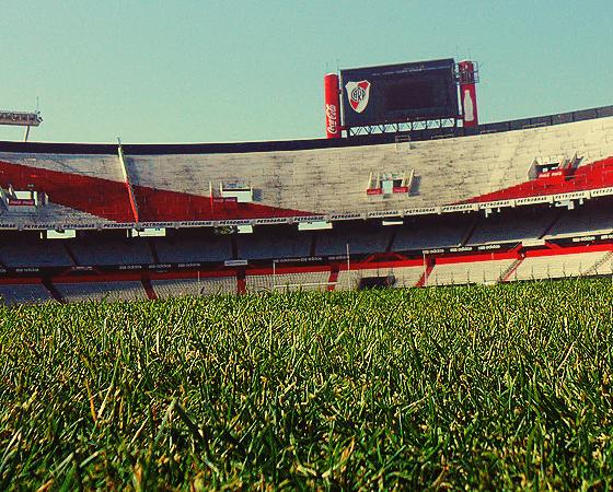 El Monumental, estadio histórico de River Plate.