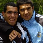 Ahora Tevez elogia a Riquelme y culpa a la prensa del enfrentamiento