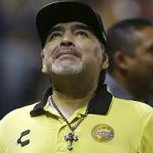 Maradona perdió una final y terminó agrediendo a hinchas rivales