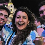 Los hinchas de Racing tiñeron el Obelisco de celeste y blanco: Todas las fotos de los festejos