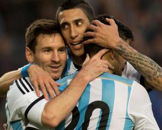 Messi, Di María y Agüero fueron citados.