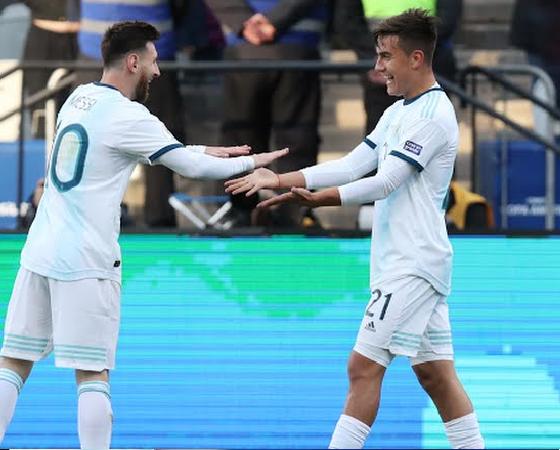 Messi y Dybala, fundamentales en el triunfo argentino.