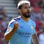 Agüero marcó un doblete y llegó a los 400 goles como profesional