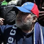 Maradona lució la gorra que le regaló Nicolás Maduro: ¿Será su nueva “cábala”?
