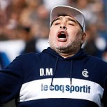 Este es el baile de Diego Maradona en el vestuario de Gimnasia que se volvió viral