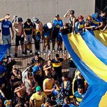 De la fiesta a los incidentes: Las fotos más destacadas del “Día del Hincha de Boca” en Buenos Aires