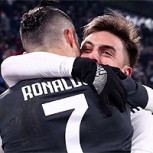 Este es el “beso involuntario” entre Dybala y Cristiano Ronaldo del que muchos hablan en Italia
