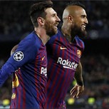 Vidal y Messi armaron una sociedad letal y le dieron el triunfo al Barcelona