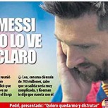 Medios españoles aseguran que Messi se vería “más afuera que adentro” del Barcelona