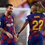 Lionel Messi se despidió de Arturo Vidal con un emotivo mensaje