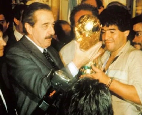 Alfonsín, Maradona y la Copa del Mundo (1986)
