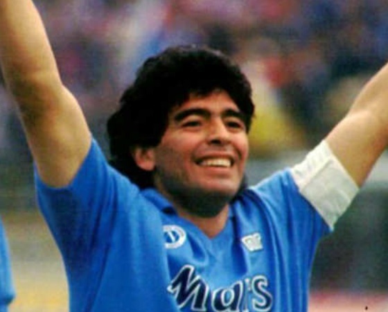 Maradona, héroe de todos los napolitanos.