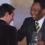 Elogios entre dos leyendas del fútbol: Pelé y Messi se halagaron mutuamente