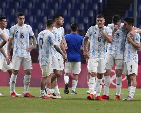 La frustración de los argentinos tras la eliminación.