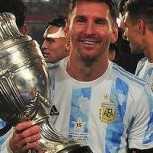 Argentina tuvo su fiesta del campeón de América y Messi lloró de emoción