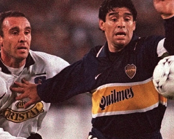 Fue el último partido oficial de Maradona fuera de su país.