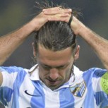 Hincha del Málaga conmueve con emotiva carta: “Gigantes capitaneados por un rey chileno”