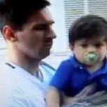 Messi denunciado en España por no cuidar seguridad de su hijo a bordo del auto
