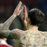 Los 11 futbolistas activos más tatuados