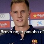 Memes destrozan a portero del Barcelona Ter Stegen tras dura derrota: piden que vuelva Bravo