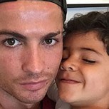 Foto del hijo de Cristiano Ronaldo aburrido motiva memes en las redes sociales