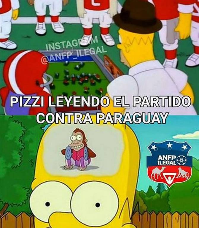 Chile Paraguay memes