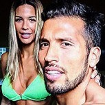 Futbolista argentino protagoniza arriesgada foto con su novia: Posaron sin ropa en medio de la naturaleza