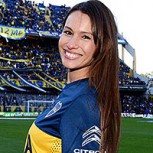 Pampita publica foto con estrellas de Boca y genera intensas burlas por curioso detalle