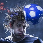 Brutal golpe en la cabeza de un futbolista quedó registrado en un video