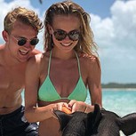 Fotos de De Ligt de vacaciones con su novia en playa llena de cerdos: Así descansa la promesa de Holanda