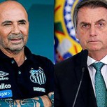 Sampaoli enfrente fuerte polémica en Brasil: Se habría negado a saludar al Presidente Bolsonaro