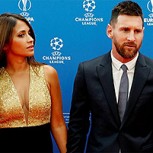 Antonella Roccuzzo se roba las miradas con su look en fotos de Año Nuevo con Messi