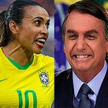 Bolsonaro contra Marta y el fútbol femenino: “Todavía no es una realidad”