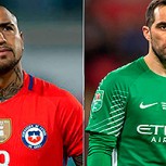 Vidal y Bravo sellan “la paz” con abrazo: Mira el gesto que emociona a los hinchas de la selección chilena