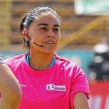 Fotos: María Belén Carvajal, la primera mujer en ser árbitro principal en el Torneo Nacional de Chile