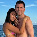 Antonela Roccuzzo publica fotos íntimas de las vacaciones con Messi y sus hijos