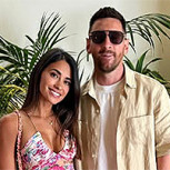 Antonela Roccuzzo formal y Messi casual: Las fotos navideñas virales de la pareja argentina