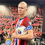 Erling Haaland estrena su look más formal y los fans quedan con la boca abierta