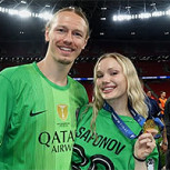 Marina Kondratiuk, la esposa del campeón de la Champions que generó polémica en Hungría