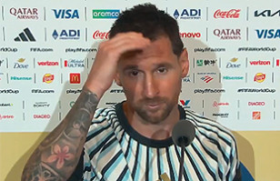 Messi se despide del Mundial 2026 llorando frente a los hinchas argentinos