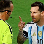 Messi habría perdido la paciencia con el árbitro: “A mí háblame bien”