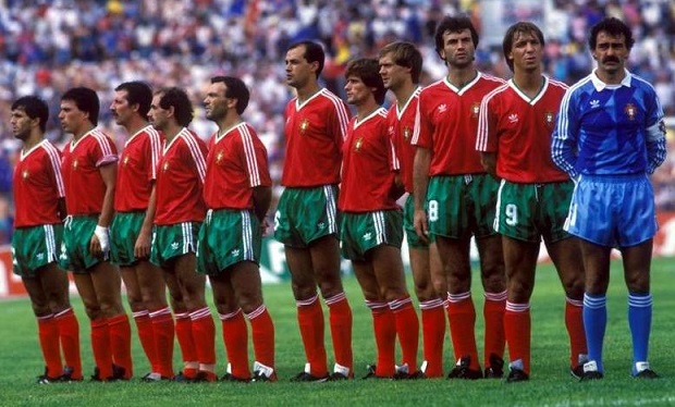 La Selección Portuguesa había clasificado a México 86 tras vencer a Alemania Federal en Stuttgart.