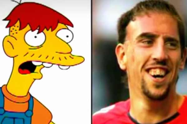 Hombres parecidos a Los Simpsons