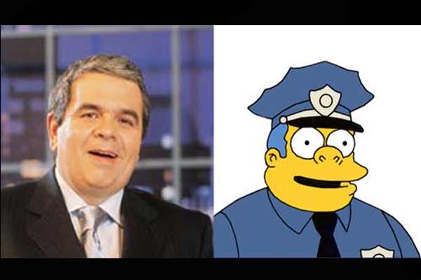 Hombres parecidos a Los Simpsons
